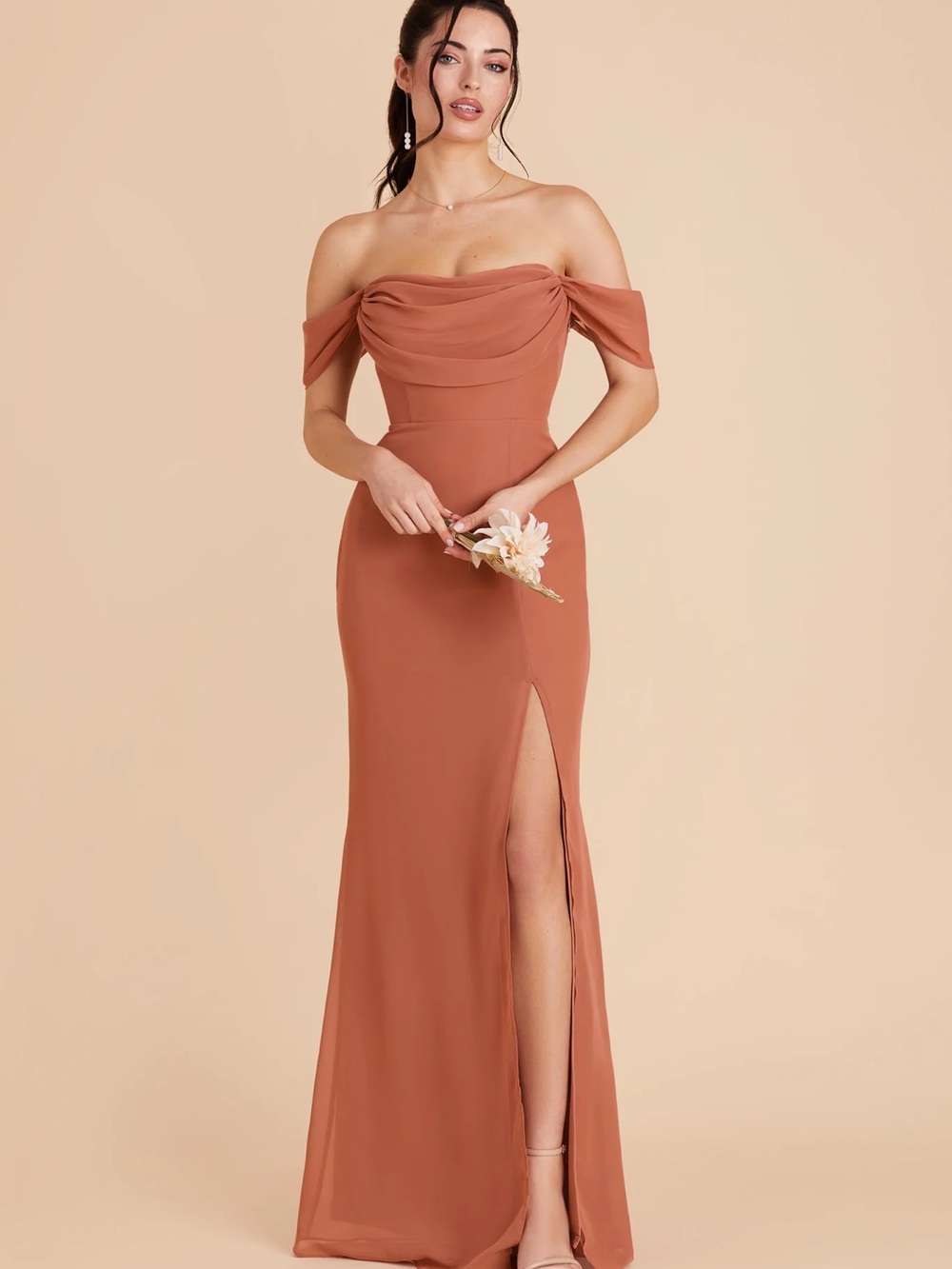 Birdy Grey Mira Dress in Terracotta